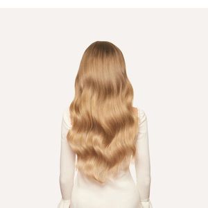 20” blonde hair extensions